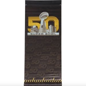 2016 Super Bowl 50 Stadium Banner